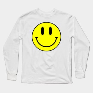 Acid House Smile Face Long Sleeve T-Shirt